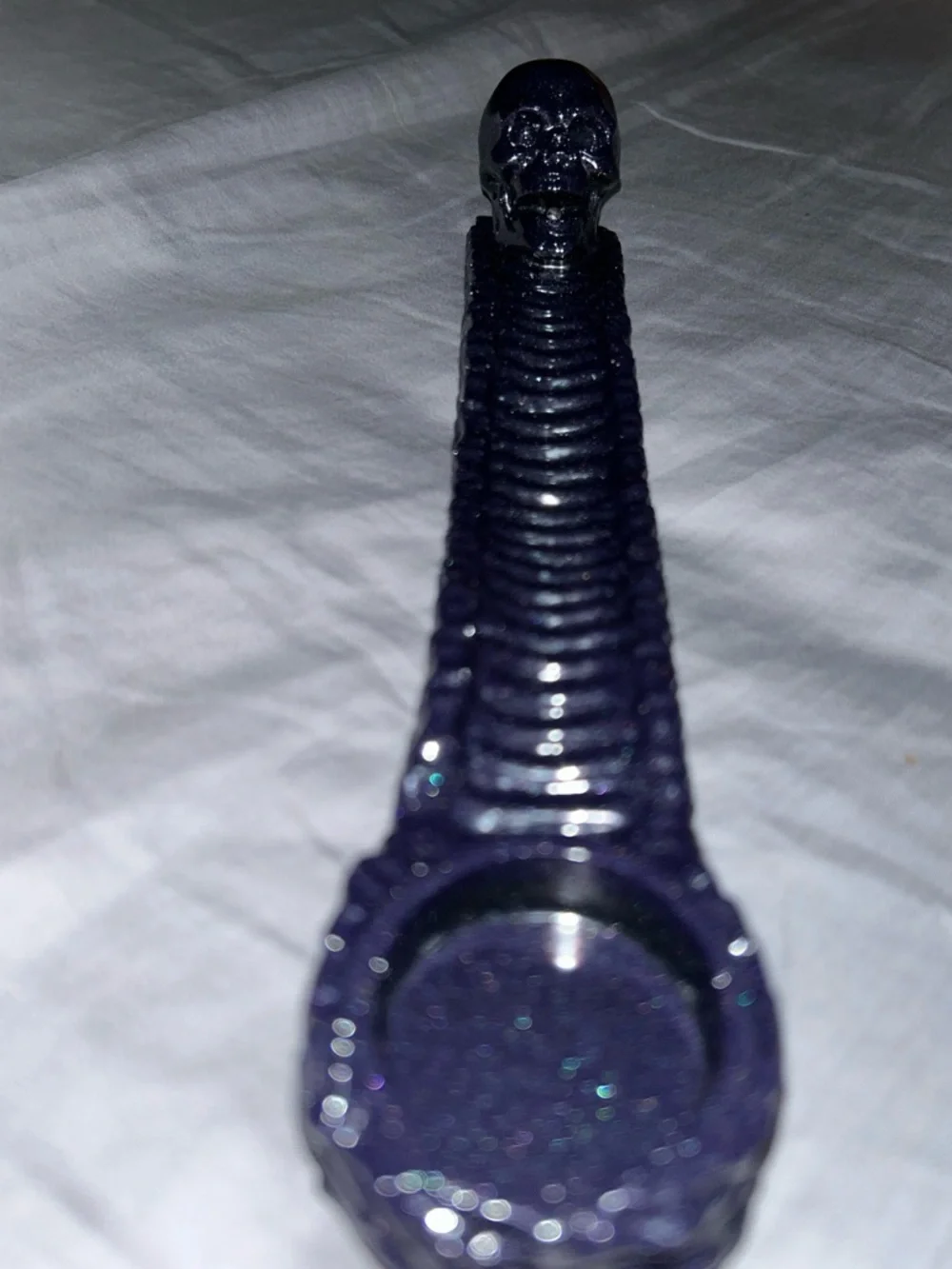 Handmade dark purple